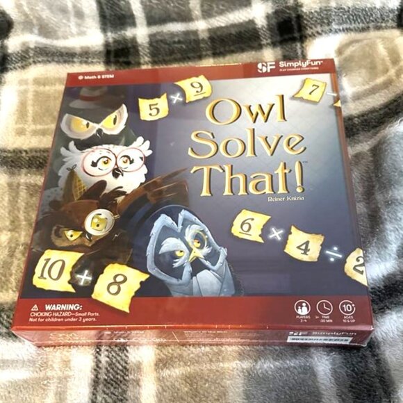 Owl Solve That! SimplyFun Math & STEM Skills Game SEALED BRAND NEW - Picture 1 of 4